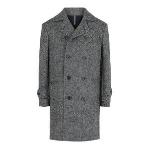 Slowear Monterdoro Herringbone Double-Breasted Coat - NWT
